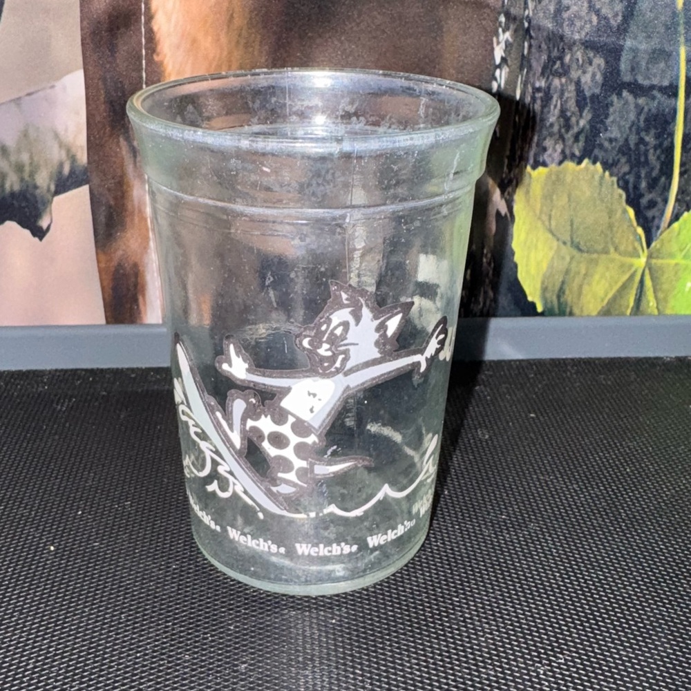 Tom and Jerry Glass Tumbler